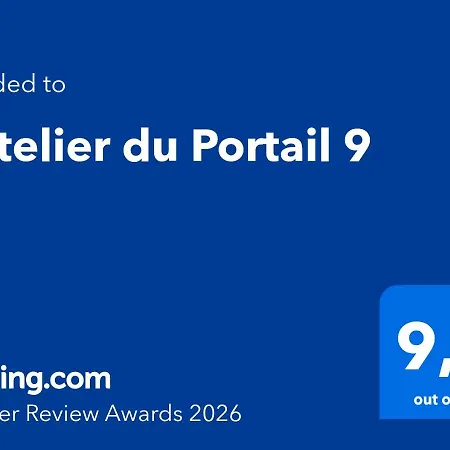L'atelier Du Portail 9 شقة *